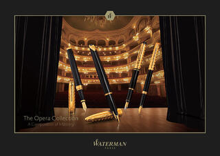 【新製品】ウォーターマンから新作「オペラ コレクション」