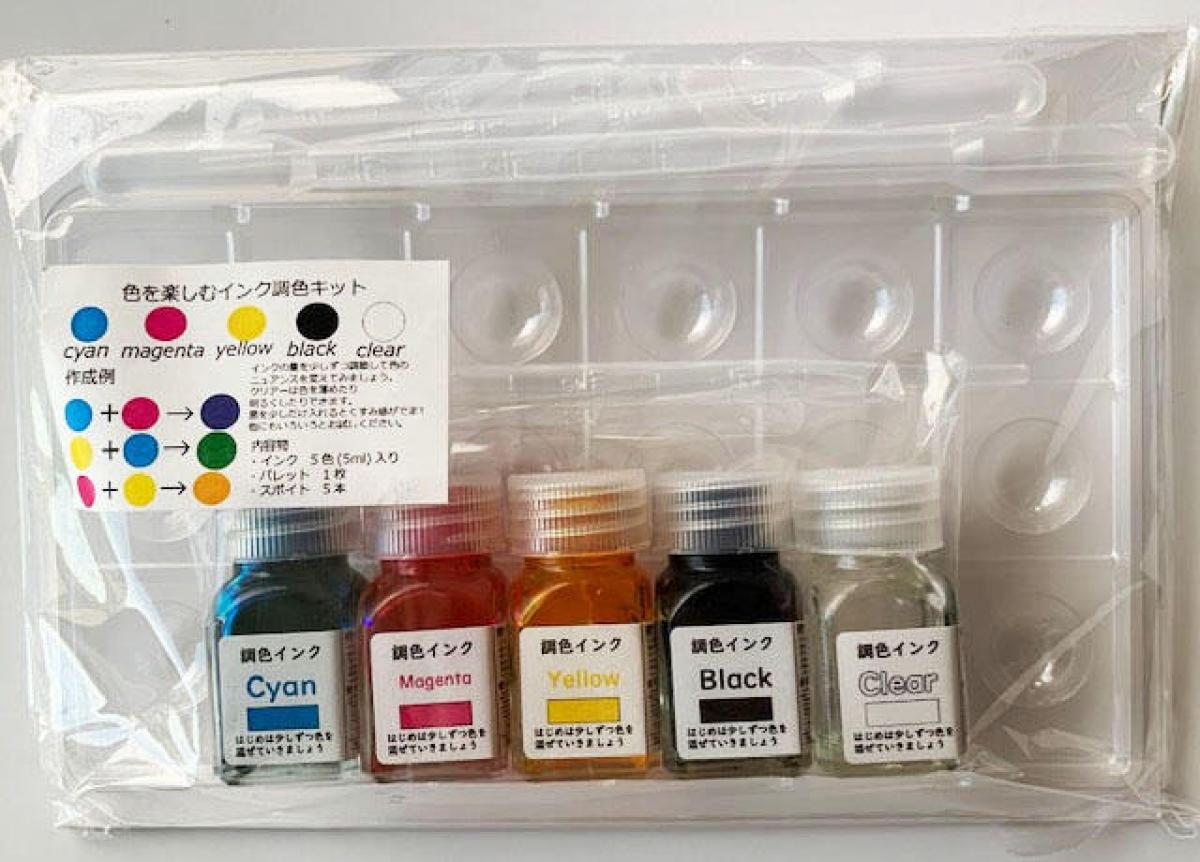truthさま専用　インク①～⑤ 新製品】自分だけのオリジナルインクが作れるキット｜