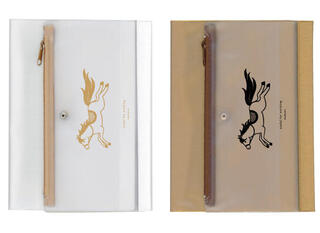 【新製品】isshoni.「ペンケース付ノート・手帳カバー」に