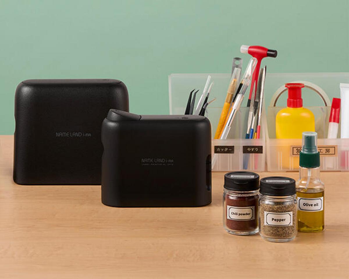 新製品】ラベルライター「NAME LAND i-ma」シリーズにブラックカラーが