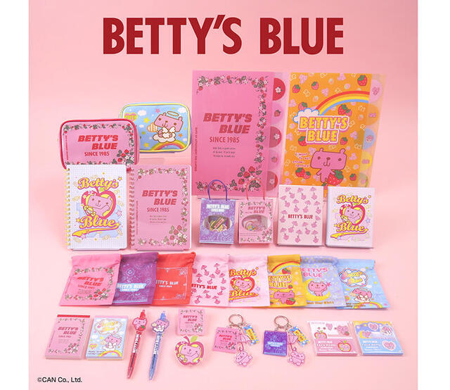 新製品】生誕40周年の「BETTY'S BLUE」文具雑貨シリーズ｜