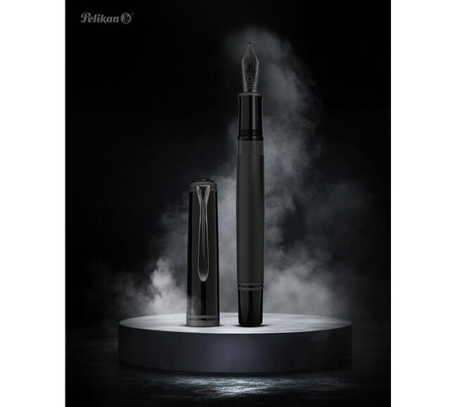 【新製品】ペリカンから特別仕様の万年筆「スーベレーンM809ブラックマット」
