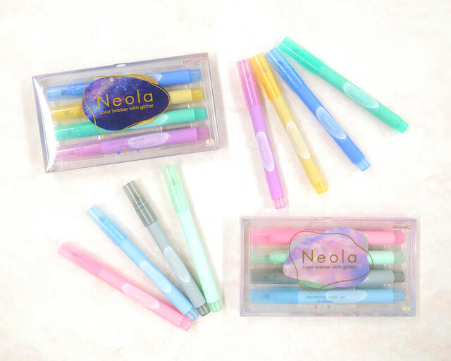 新製品】きらめくゴールドラメ入りマーカー「Neola（ネオラ）」｜