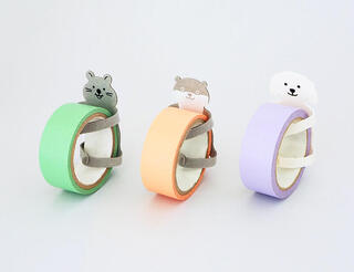 【新製品】動物がハグする人気テープカッターにプードルなど仲間入り