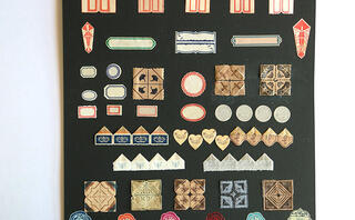 【連載】文房具百年 #72「小さいものを眺めていたら～昔のアルバムとコーナーラベル～」