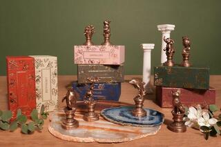 【新製品】伊東屋オリジナル、動物たちのブロンズ製シーリングスタンプ