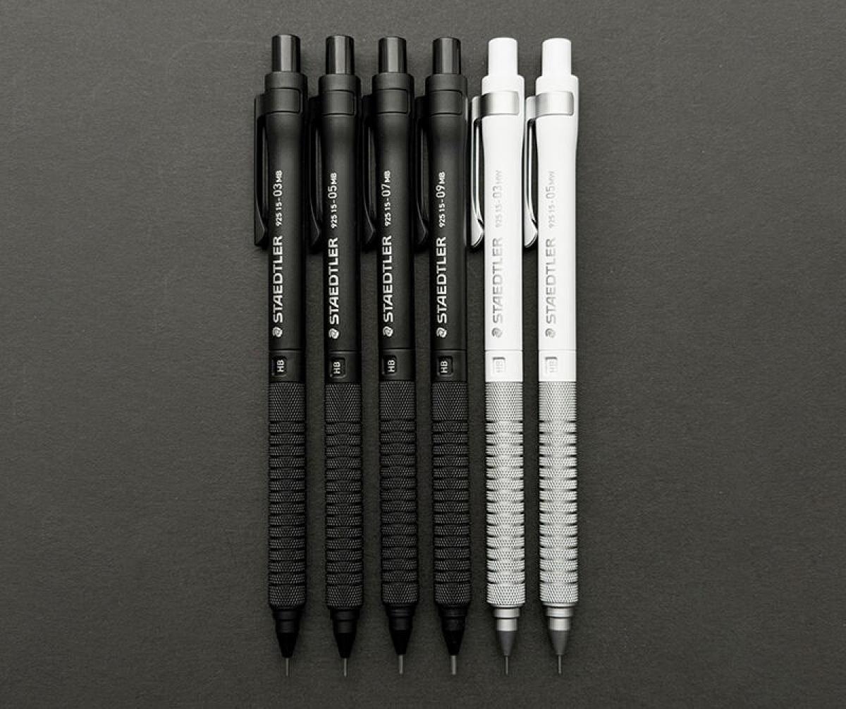 ステッドラー　92515メタル 6本セット 新品未開封品 新製品】グリップをメタル製に「925 15 メタル 製図用シャープペンシル」｜