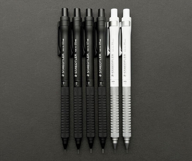 【新製品】グリップをメタル製に「925 15 メタル 製図用シャープペンシル」