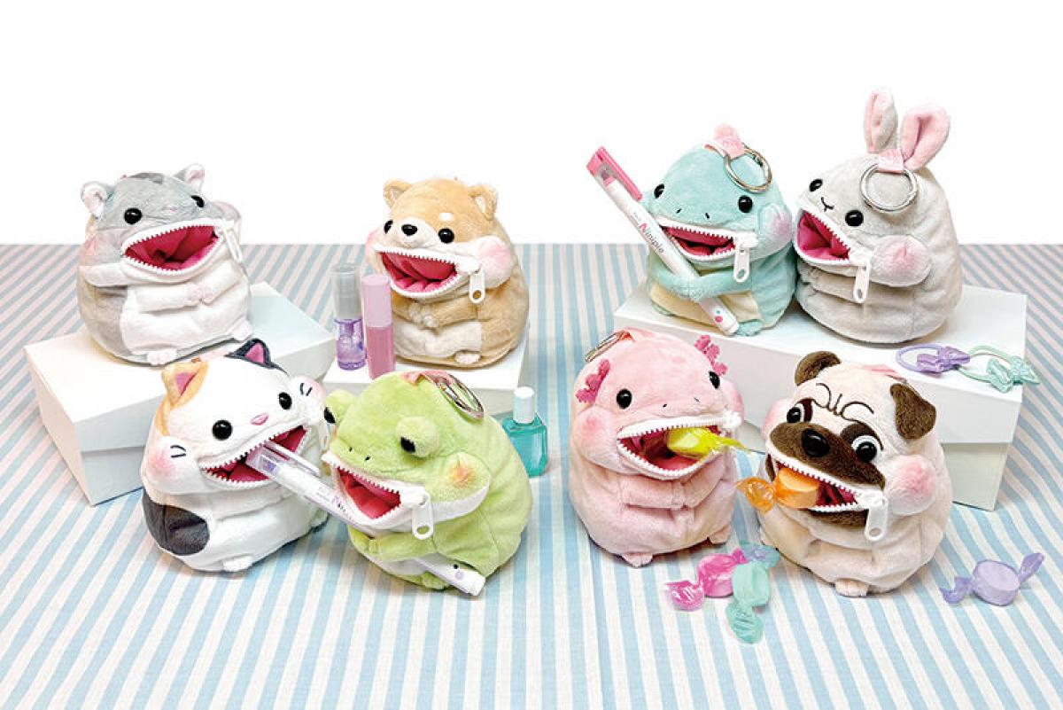 新製品】動物たちの“ぱくぱく”姿がかわいいポーチ｜