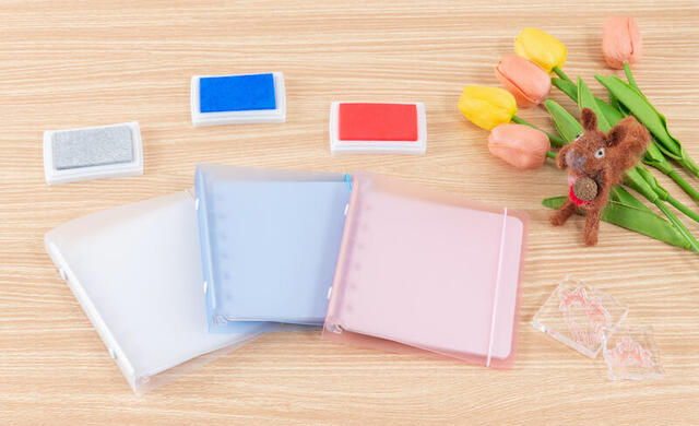 【新製品】ページの入れ替え可能なバインダー式スタンプ帳