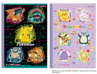 【新製品】「ポケモン」30周年記念のステーショナリーシリーズ