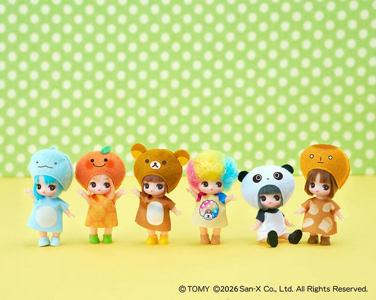 新製品】「ぷちリカちゃん サンエックスユニバースコレクション」発売｜