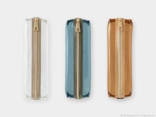 【新製品】ツートンカラーを楽しめる「ブックバンドペンケース 透明 」