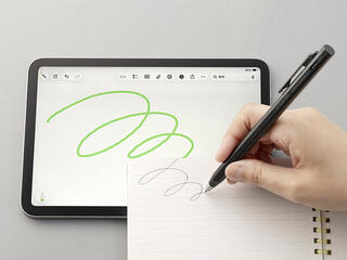 【新製品】紙にもiPadにも切り替え不要で書けるスタイラスボールペン