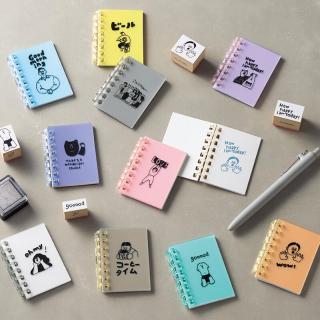 【新製品】人気クリエイターとコラボした「オープンリングノート ミニ」