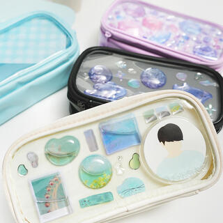 【新製品】お気に入りのシールで自分好みに楽しめるペンケース