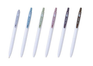 【新製品】ゲルボールペン「ジュース」におしゃれな印象のアッシュカラーが登場