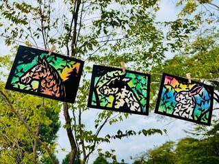 【ニュース】「キットパス」で楽しむ那須千本松牧場の「光の透かし絵」ワークショップ