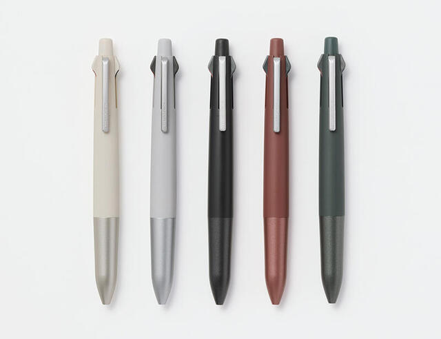 【新製品】「ジェットストリーム ライトタッチインク」4＆1にアルミグリップモデル