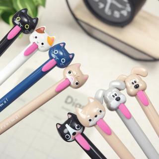 【新製品】犬や猫のベロを引っ張るとペン先が出てくるユニークなボールペン