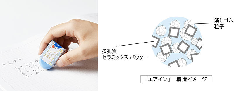 新製品 消して作る自分だけの富士山 エアイン 富士山消しゴム 数量限定発売