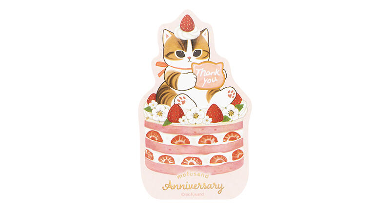 mofusandケーキのりにゃんこ mofusand - ☆ 完売品 モフサンド mofusand 小物入れにもなる