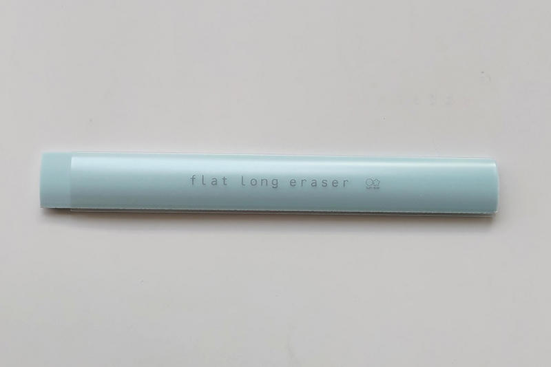 店 フラットロングイレイサー ホワイト 文房具・事務用品