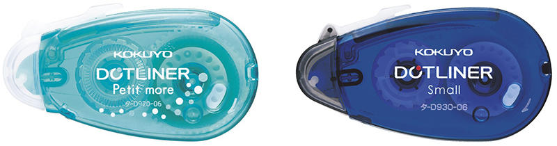新製品】コンパクトで最後まで軽く引ける！ テープのり「ドットライナー」シリーズから「プチモア」「スモール」を発売｜