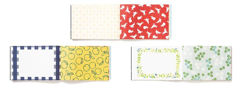 新刊】てぬぐい専門店「かまわぬ」の図案100種類が『レターブック』に｜