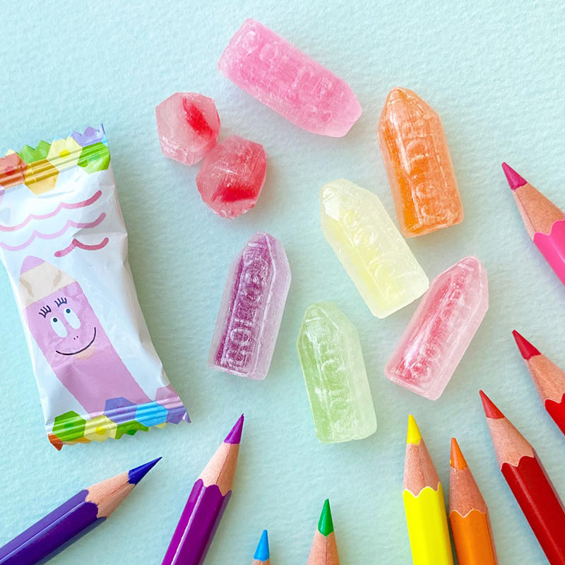ニュース】「色えんぴつキャンディ」にバーバパパコラボパッケージが登場｜