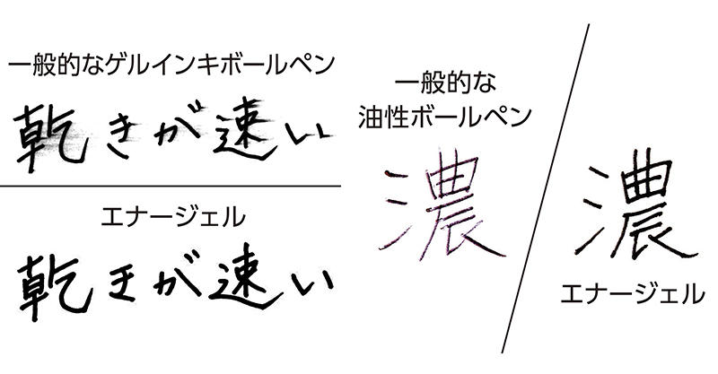 新製品 速乾ゲルインキボールペン エナージェル が周年記念で限定カラー登場 全色展開に