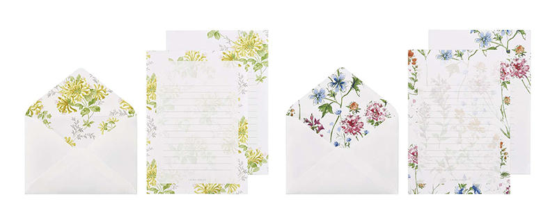新製品】「LAURA ASHLEY (ローラ アシュレイ)」のレターセット＆ぽち袋｜
