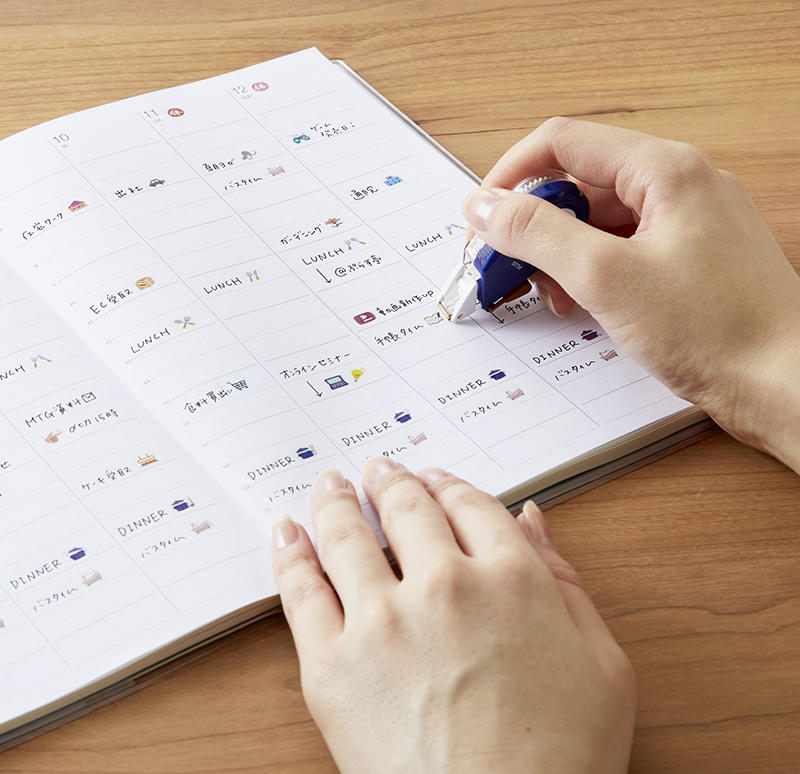 新製品】「デコラッシュ」 21柄を発売。手帳アイコン柄がフル