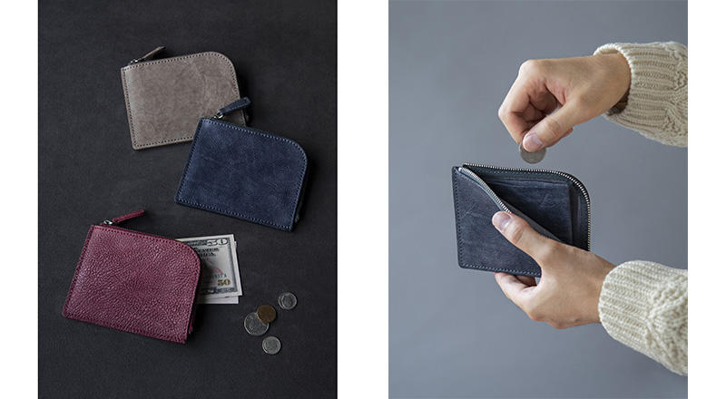 土屋鞄製造所　【限定】フロスチアLファスナーペンケース 新製品】雪解けのようにエイジングを楽しむ。土屋鞄製造所X'mas限定