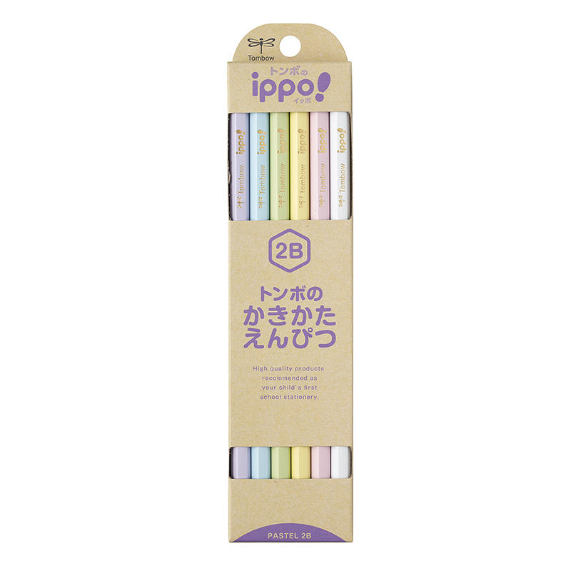 イッポかきかたえんぴつパステルカラー 2B.jpg