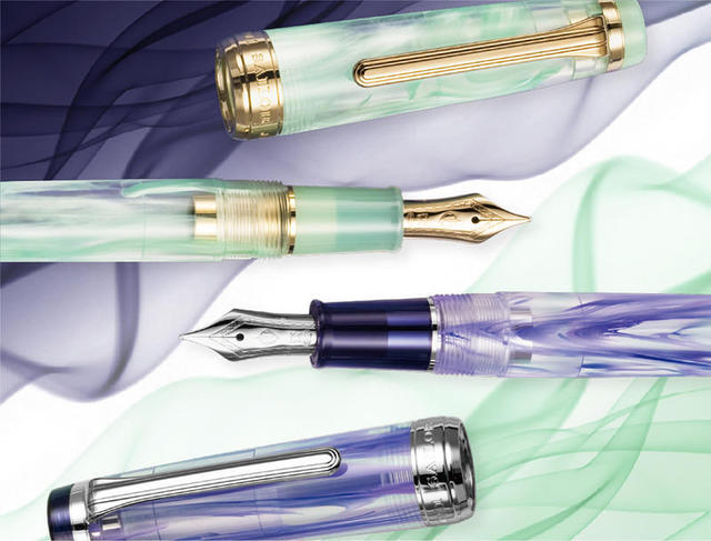 新製品】マーブル×染色の新たな美しさ「VEILIO 万年筆 tone」｜