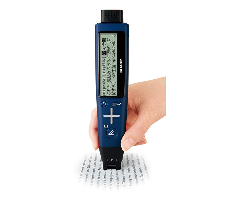 新製品】文字をなぞるだけで調べられる、ペン型スキャナー辞書の英語