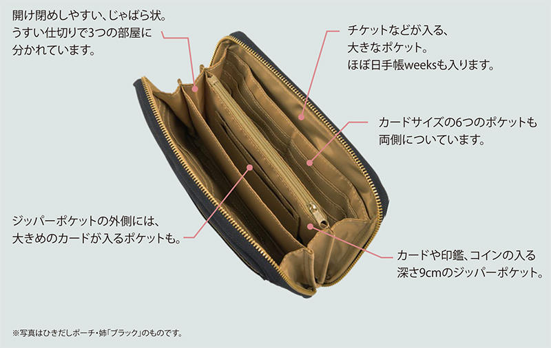 新製品】ほぼ日手帳の「ひきだしポーチ」に“じゃばらタイプ”が登場｜