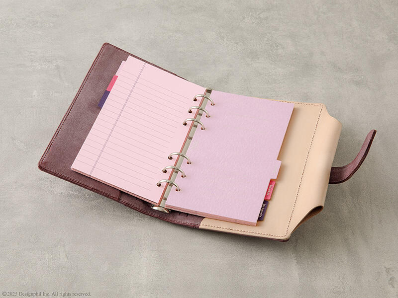 新製品】N/PEARCE「システム手帳」すもも限定発売。リフィルとペーパー