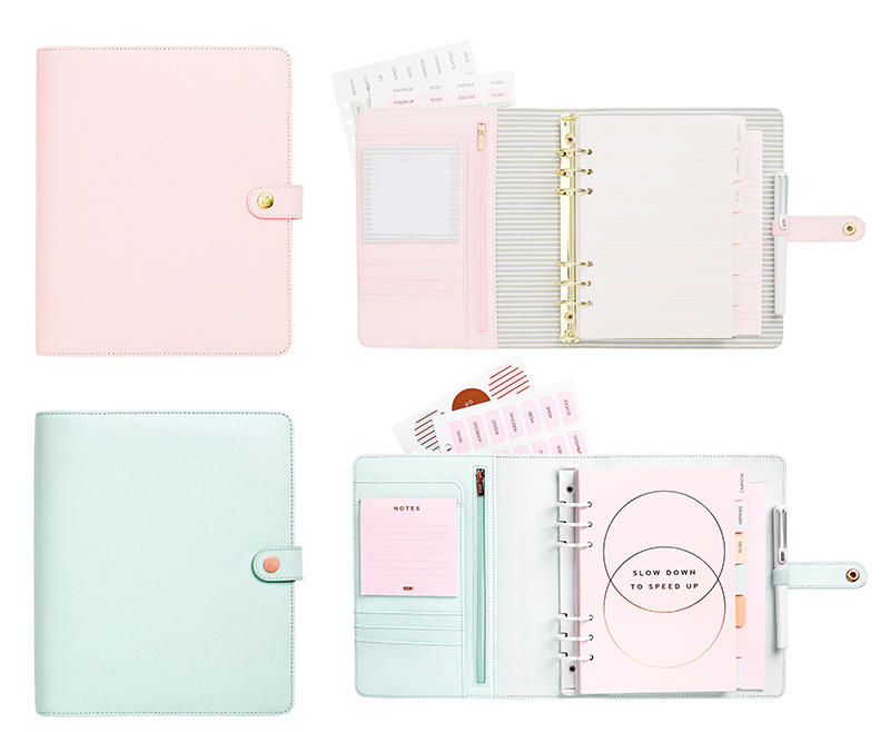 新製品 完売続出 Kikki Kのシステム手帳にミント ペールピンク登場