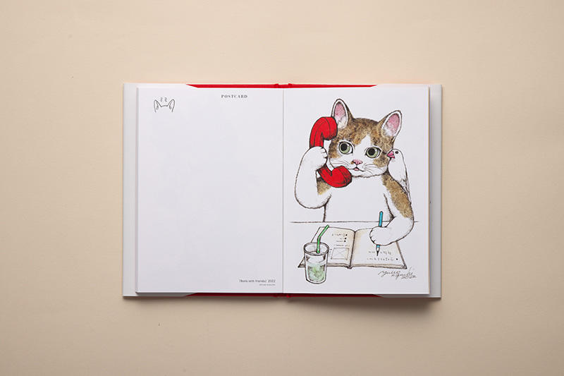 新刊】発売たちまち重版出来！画集のようなポストカードブック｜