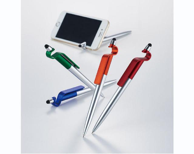 コレ注目！】テレワーク中のスマホスタンドにもなるボールペン