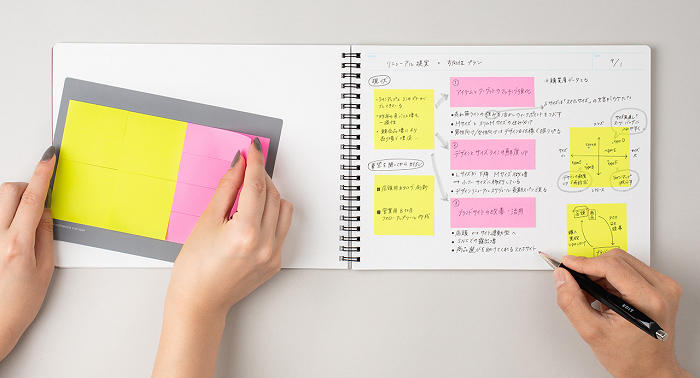 新製品 Edit アイデア用ノート に持ち運びしやすいa5サイズが新登場