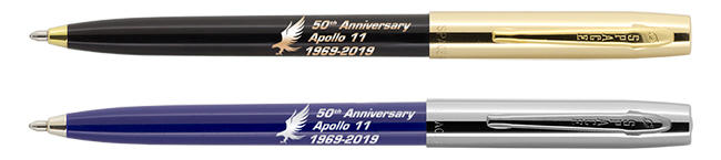 新製品】「フィッシャースペースペン」にアポロ11号月面着陸50周年記念 
