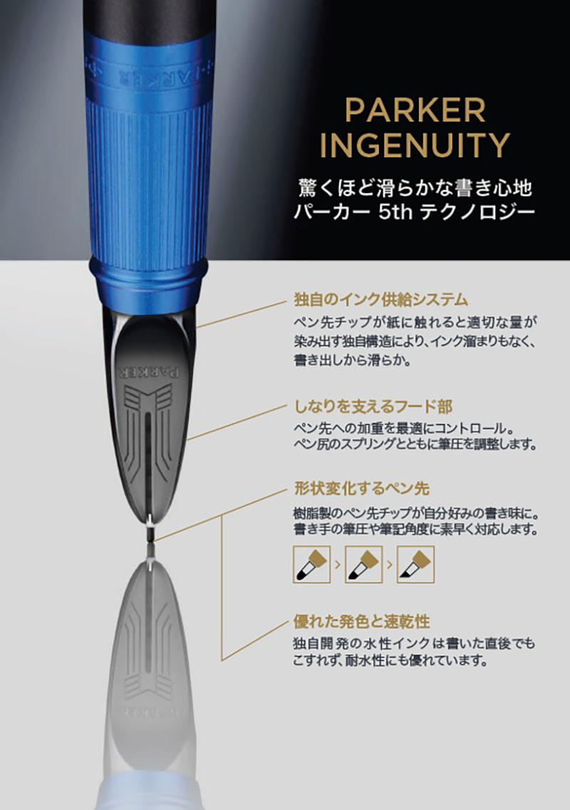 新製品】「パーカー インジェニュイティ」個性豊かなニューカラー｜