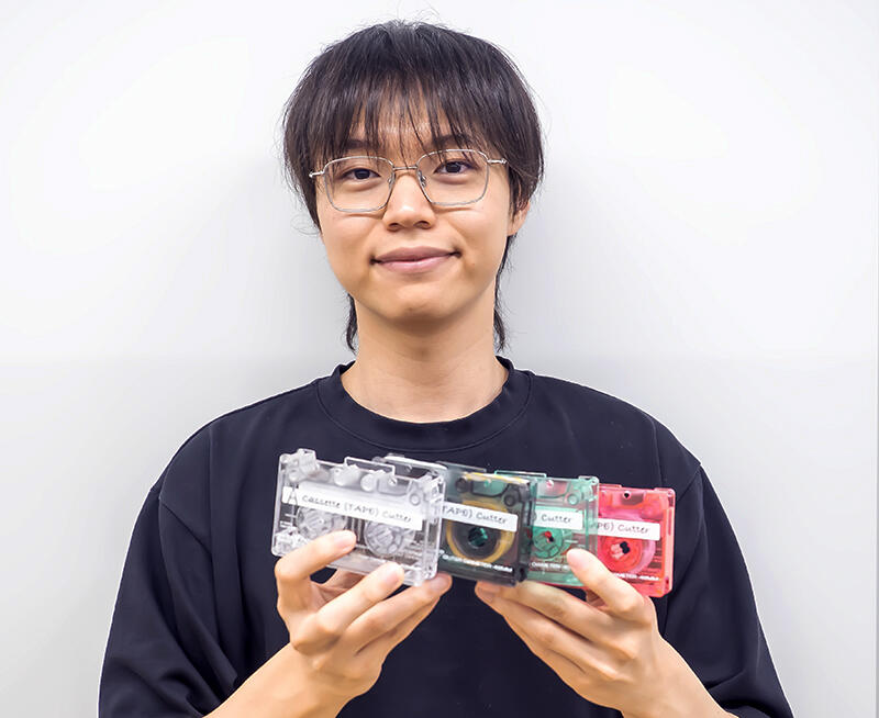 注目新製品】レトロブームで注目の“カセットテープ”がテープカッターに!?｜